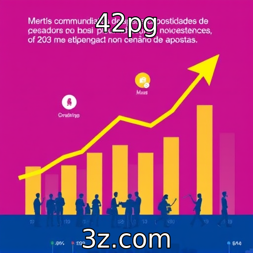 Crescimento de comunidades de apostadores no Brasil