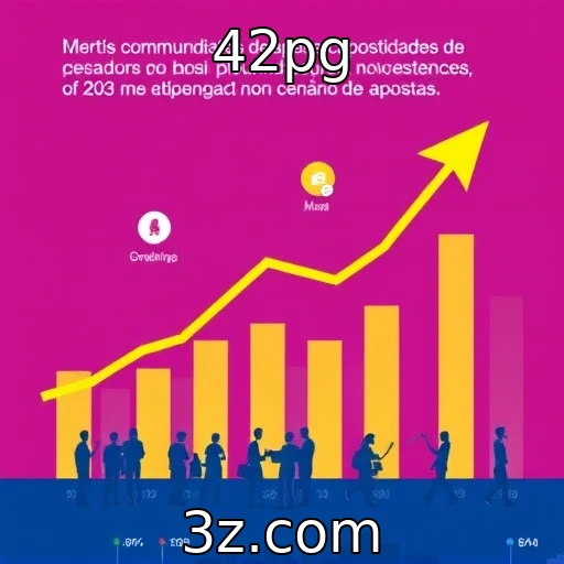 Crescimento de comunidades de apostadores no Brasil